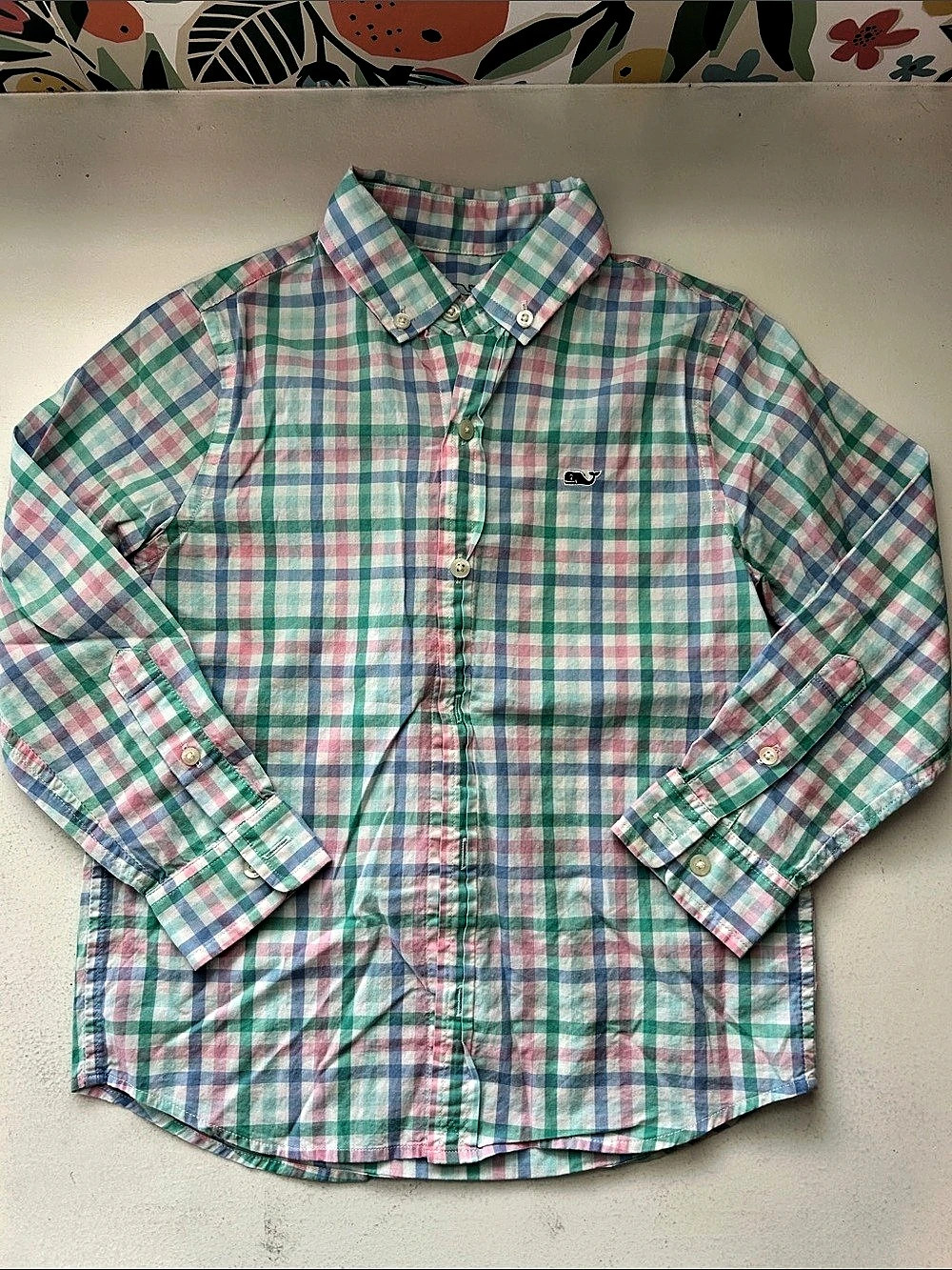 Vineyard Vines Boys Plaid Button-Down Shirt